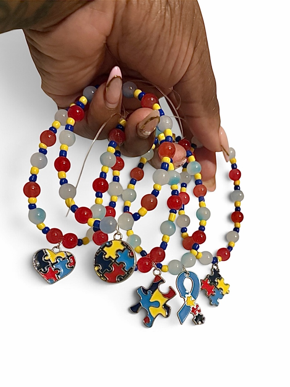 NEW! Jenny’s Handmade Autism Awareness Bracelet- Choose One!
